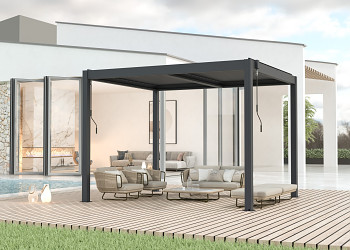 hliníková pergola LANITPLAST BIOCLIMATIC 32 BASIC LG4288